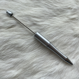 Pen voor kralen - zilver
