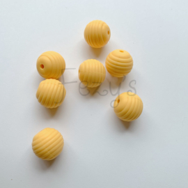 15mm striped - golden yellow