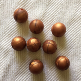 19mm - pearl copper