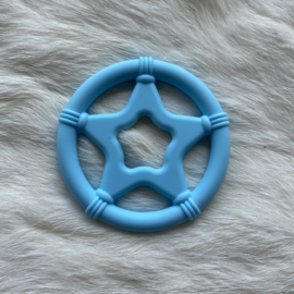 Star teether - baby blue