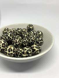 12mm - leopard print beige