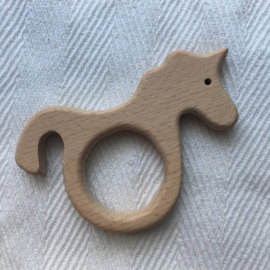 Wooden teether - unicorn