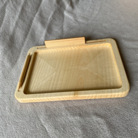 Houten zand schrijf tray
