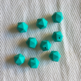 Small icosahedron - turquoise