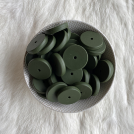 Coin bead 25mm - hunter