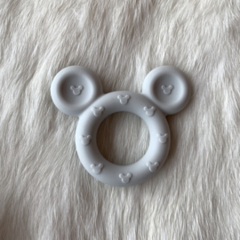 Mickey mouse ring - licht ijsgrijs