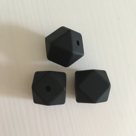 Hexagon - zwart