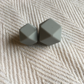 Kleine hexagon - licht grijs