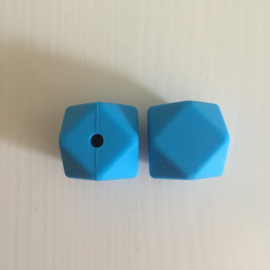 Hexagon - blauw