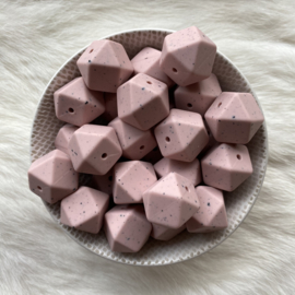 Hexagon - oud roze dalmatiër