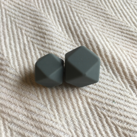 Kleine hexagon - donker grijs