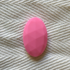 Big oval - pink