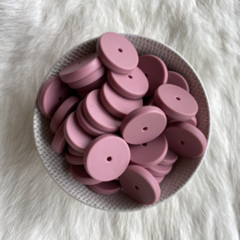 Coin bead 25mm - blush