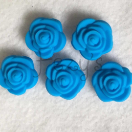 Kleine bloem -  blauw