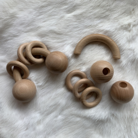 Wooden rattles