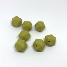 Icosahedron 17mm - moss green