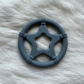 Star teether - dark grey