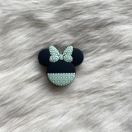 Luxe minnie mouse kraal - mint