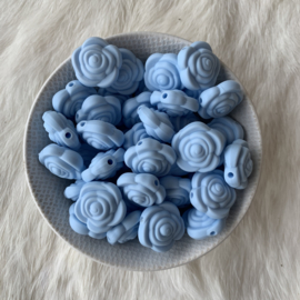 Kleine bloem -  zacht blauw