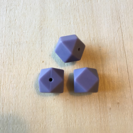 Hexagon - dark lilac