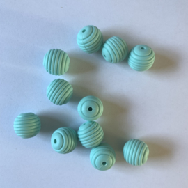 15mm striped - aruba blue