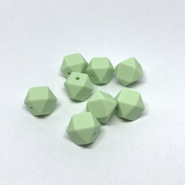 Small hexagon - pastel green