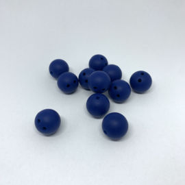Veiligheids kraal 15mm - sapphire blauw