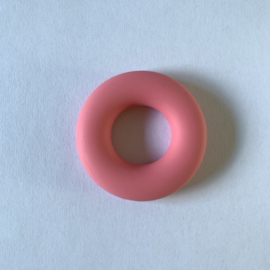 Donut ring - koraal roze