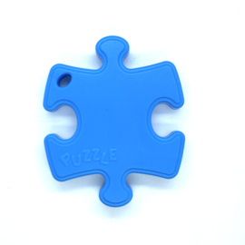 Puzzelstukje - blauw