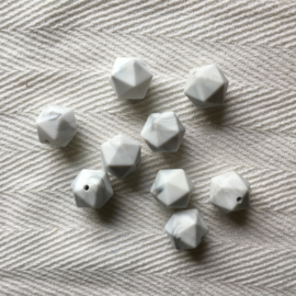 Icosahedron 17mm - marmer