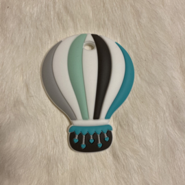 Luchtballon bijtfiguur - turquoise/mint