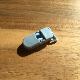 Speenclip kunststof 20mm - licht blauw