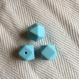 Hexagon - baby blauw