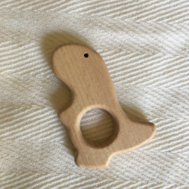 Wooden teether - dino t-rex