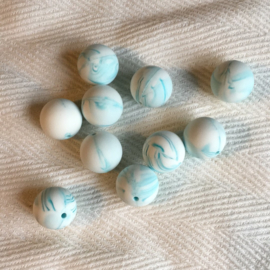 19 mm - marble teal