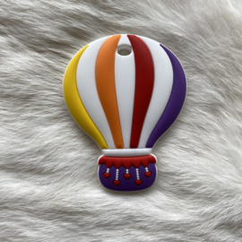 Air balloon teether - purple/red