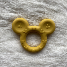 Mickey mouse teether - mustard