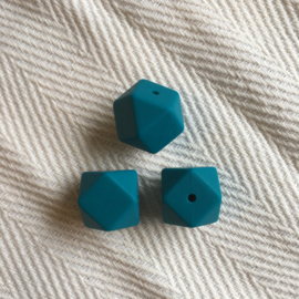 Hexagon - dark cyan