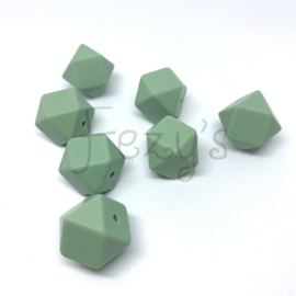 Hexagon - old green