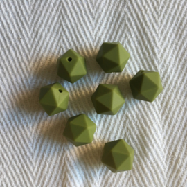 Small icosahedron - army green
