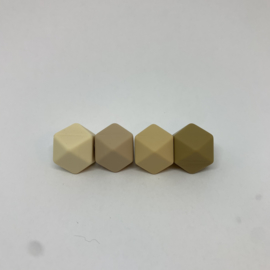 Hexagon - poeder blauw