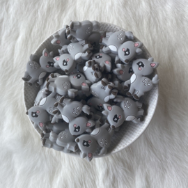 Deer bead - grey