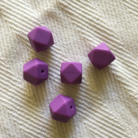 Small hexagon - purple