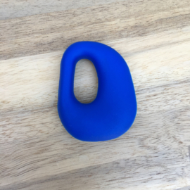 Oval teether - light navy