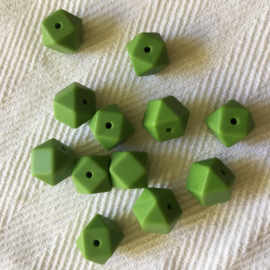 Kleine hexagon - donker groen