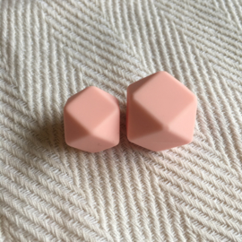 Small hexagon - rosequartz