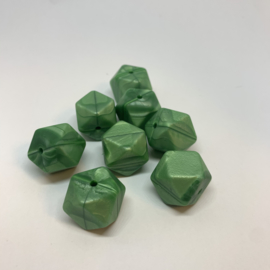 Hexagon - pearl green
