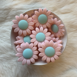 Daisy bead pastel pink