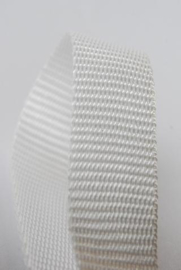 Polypropylene webbing 25 mm - white