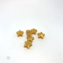 Kleine ster - parelmoer goud